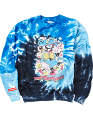 DISRUPTIVE BEHAVIOR DISORDER CREW ROYAL BLUE TIE DYE