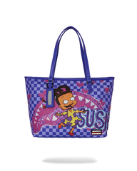 RUGRATS SUSIE CRAYON SHARK MESSENGER TOTE