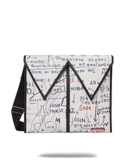 OFFICIAL BASQUIAT UNTITLED (CHEESE POPCORN) 1983 SLING MESSENGER