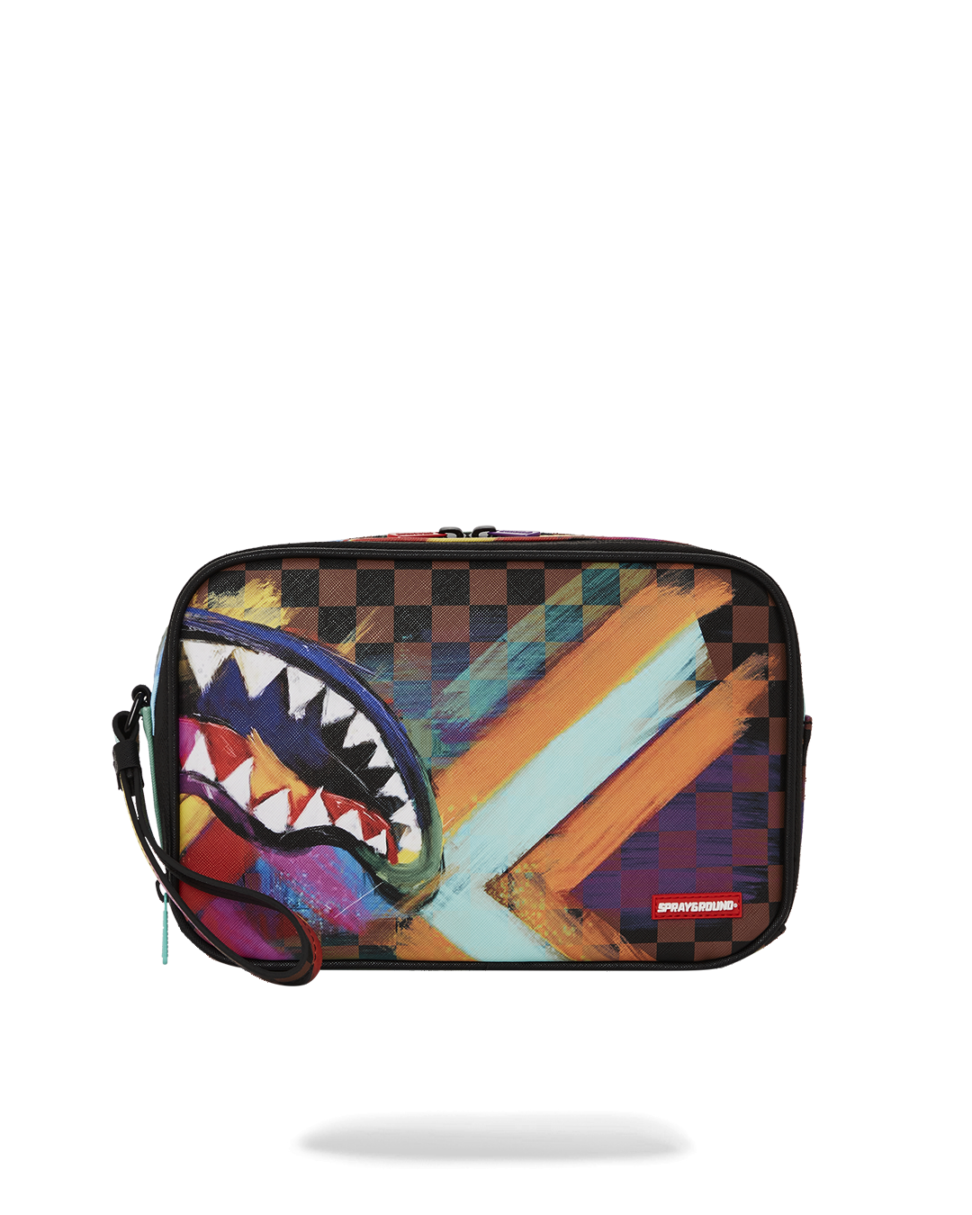 SHARKS IN PARIS CITY STREAKS TOILETRY BAG