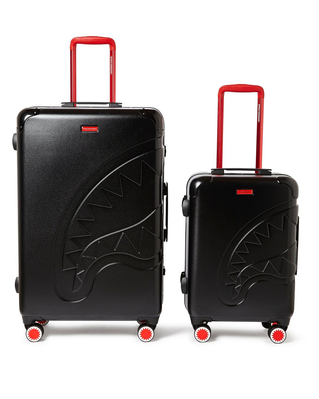 SHARKITECTURE MOLDED 2 PC LUGGAGE SET