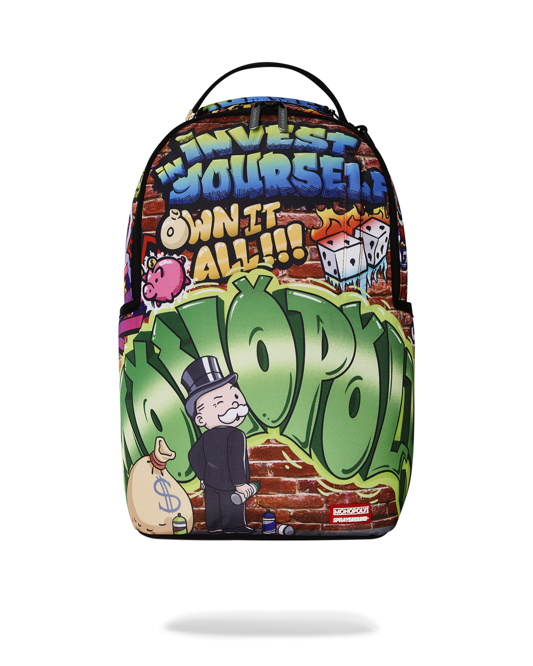 MONOPOLY GRAFFITI GOLD RUSH DLXR BACKPACK